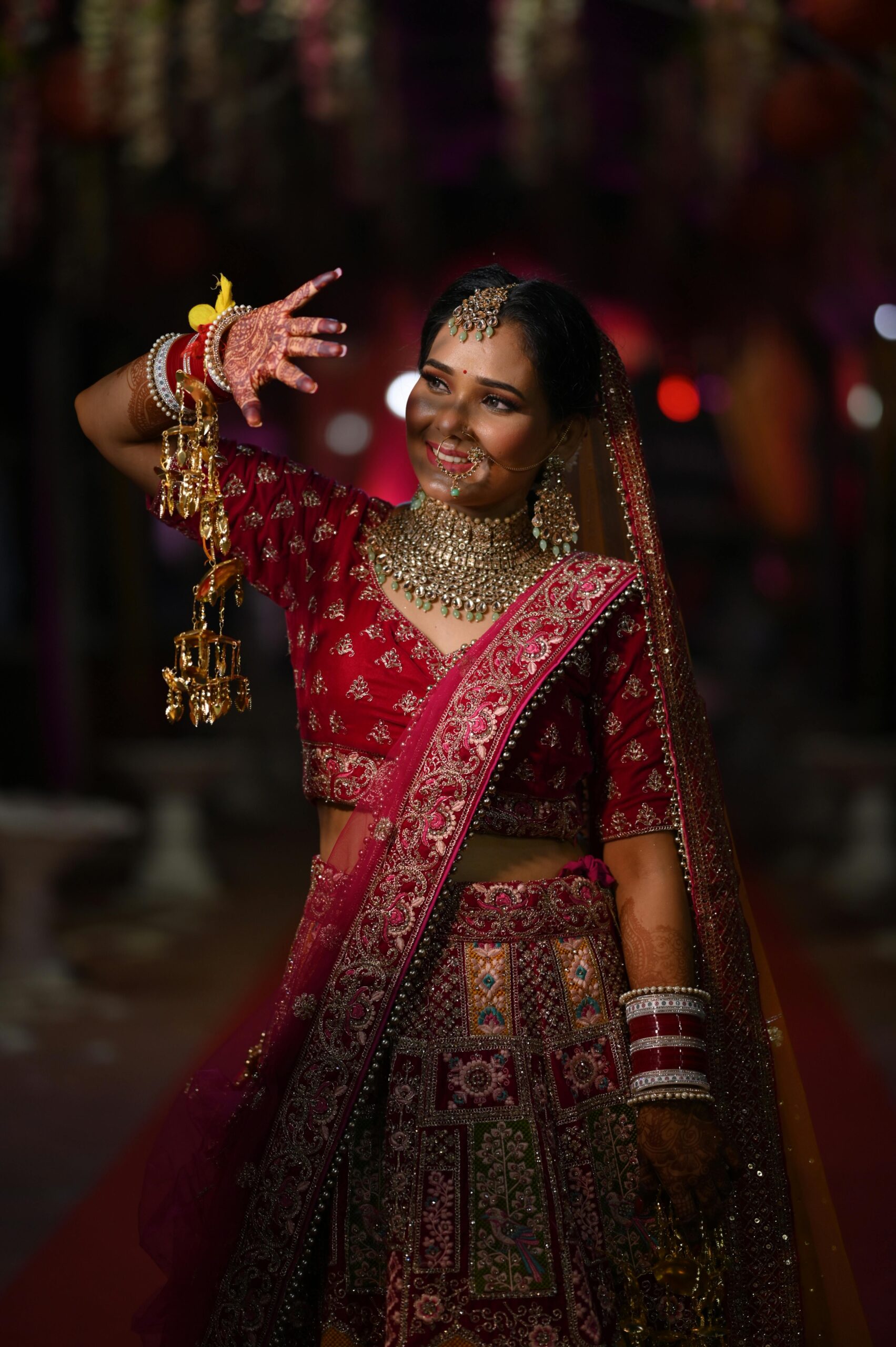 wedding lehenga, red lehenga for wedding , royal red lehenga, designer red lehenga, dark red lehenga red lehenga with golden sequence work , red lehenga with golden embroidrary